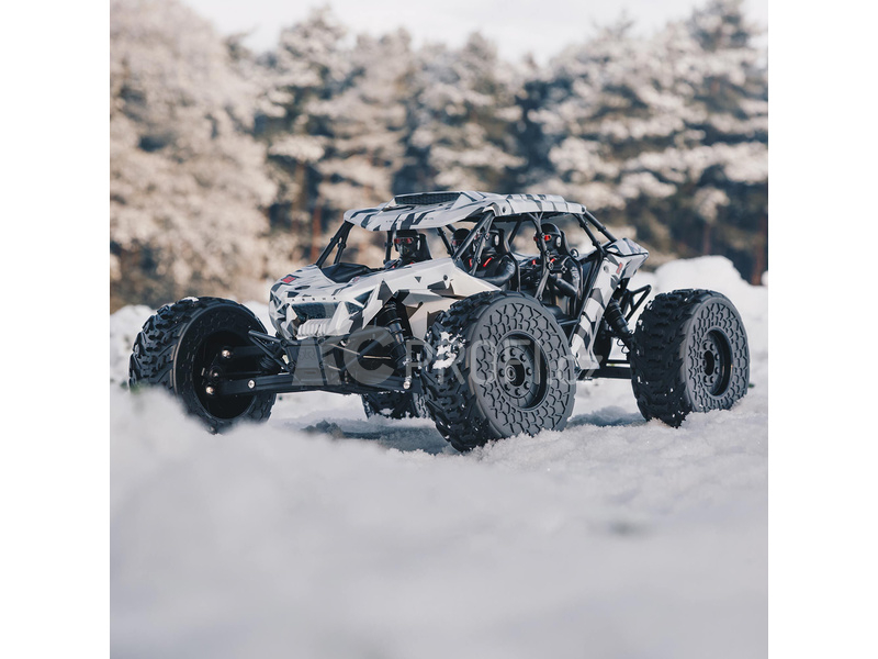 RC auto Arrma Firearm 6S BLX 1:7 4WD RTR, bílá