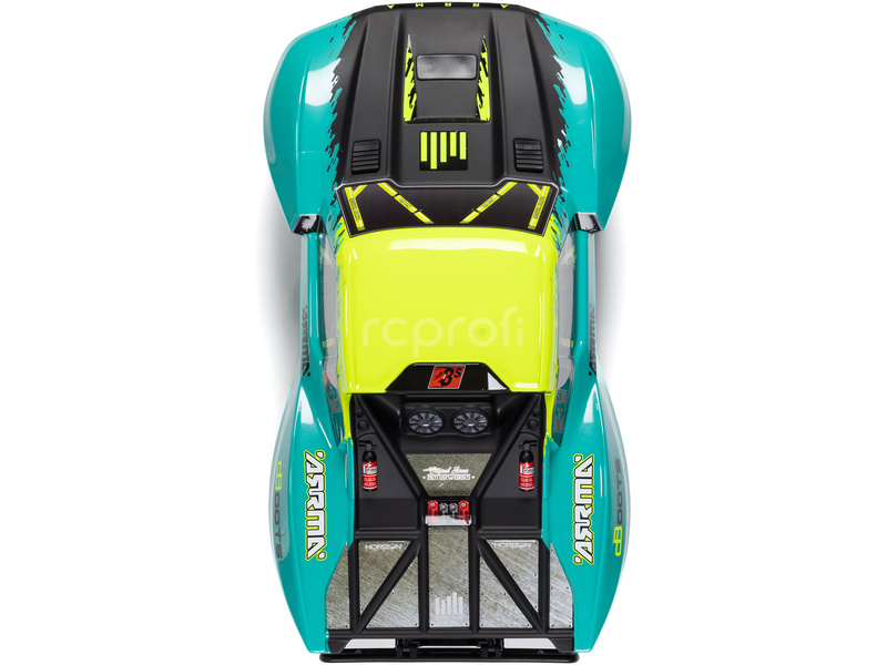 RC auto Arrma Fury 223S BLX 2WD 1:10 RTR DSC, zelená