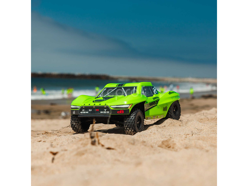 RC auto Arrma Fury Mega 550 1:10 RTR Basic, zelená