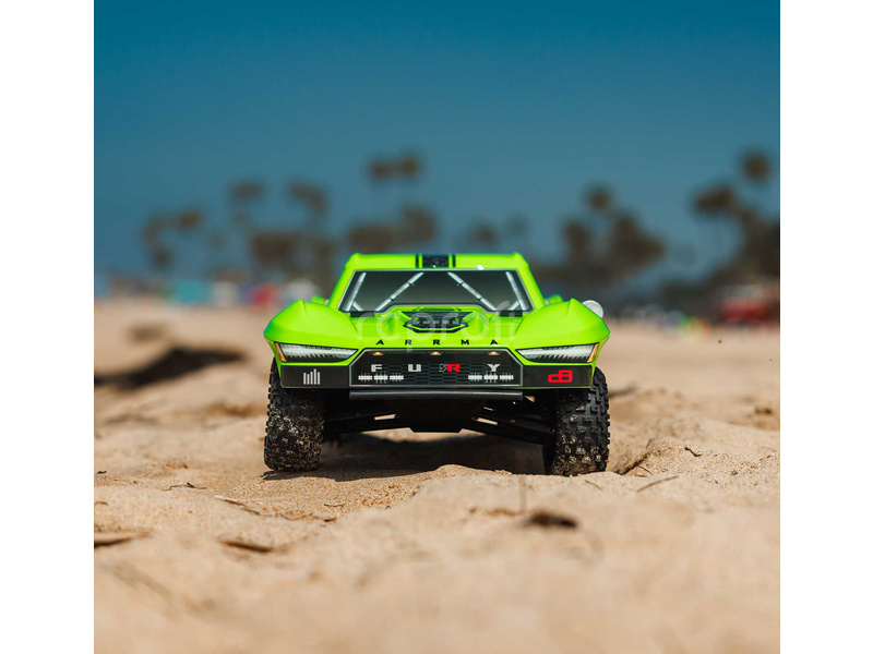RC auto Arrma Fury Mega 550 1:10 RTR Basic, zelená