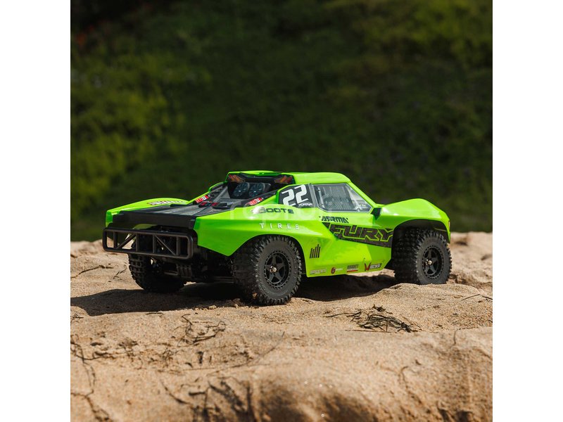 RC auto Arrma Fury Mega 550 1:10 RTR Basic, zelená