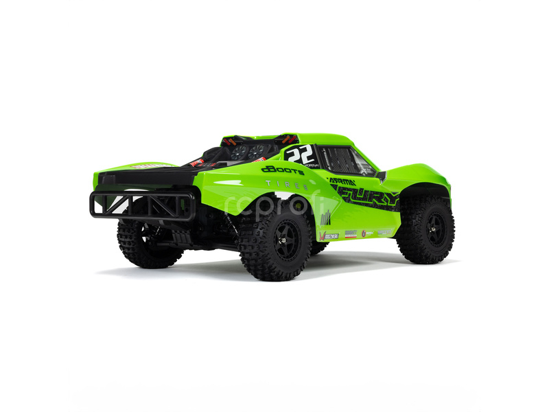 RC auto Arrma Fury Mega 550 1:10 RTR Basic, zelená