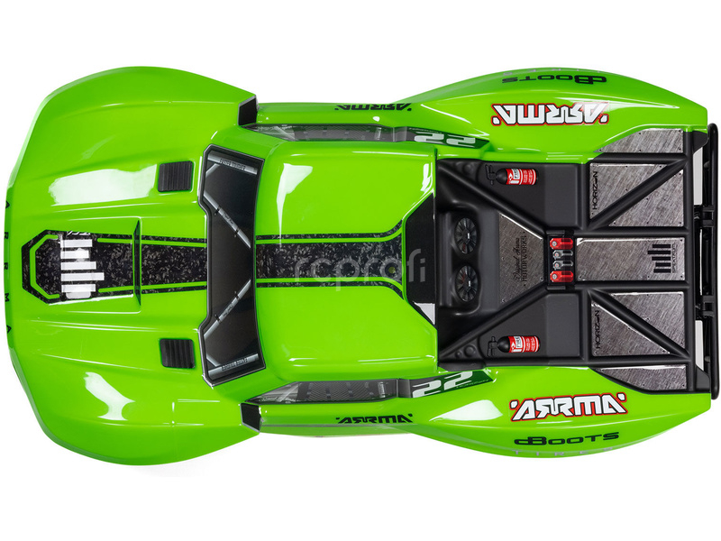 RC auto Arrma Fury Mega 550 1:10 RTR Basic, zelená
