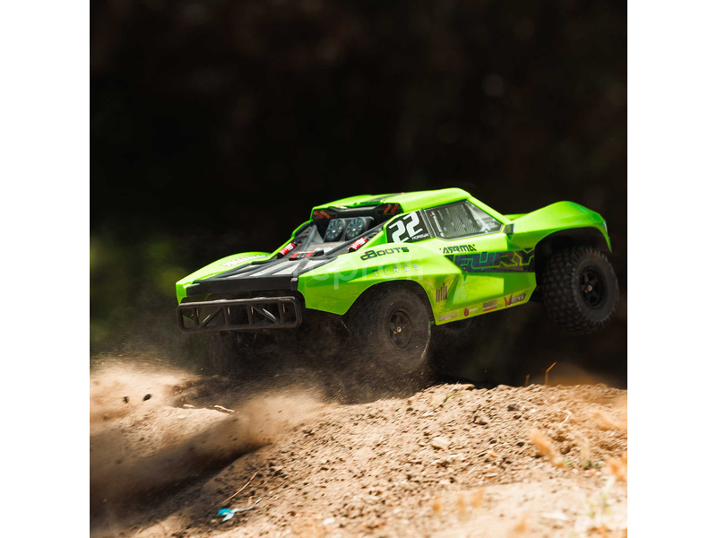 RC auto Arrma Fury Mega 550 1:10 RTR Basic, zelená