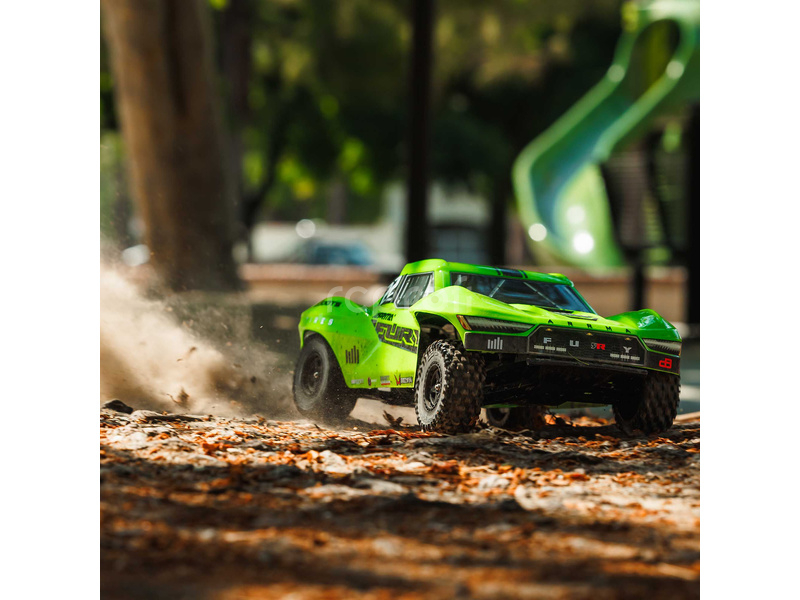 RC auto Arrma Fury Mega 550 1:10 RTR Basic, zelená