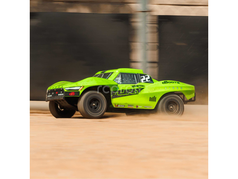 RC auto Arrma Fury Mega 550 1:10 RTR Basic, zelená