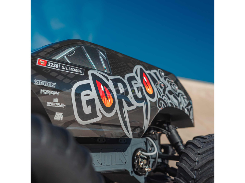 RC auto Arrma Gorgon 1:10 Kit Smart RTA, čirá
