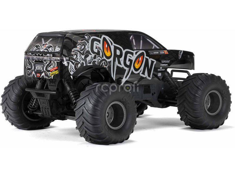 RC auto Arrma Gorgon 1:10 Kit Smart RTA, čirá