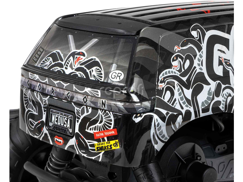 RC auto Arrma Gorgon 1:10 Kit Smart RTA, čirá