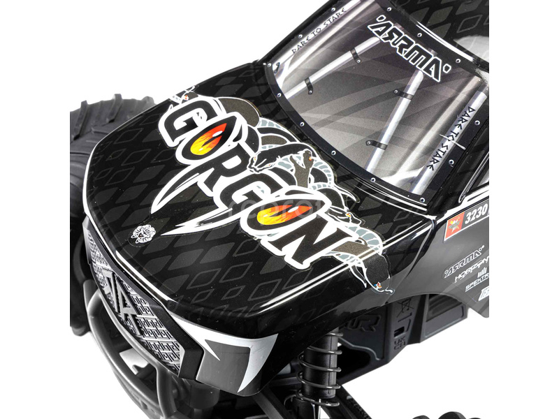 RC auto Arrma Gorgon 1:10 Kit Smart RTA, čirá