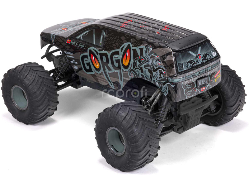 RC auto Arrma Gorgon 1:10 Kit Smart RTA, čirá