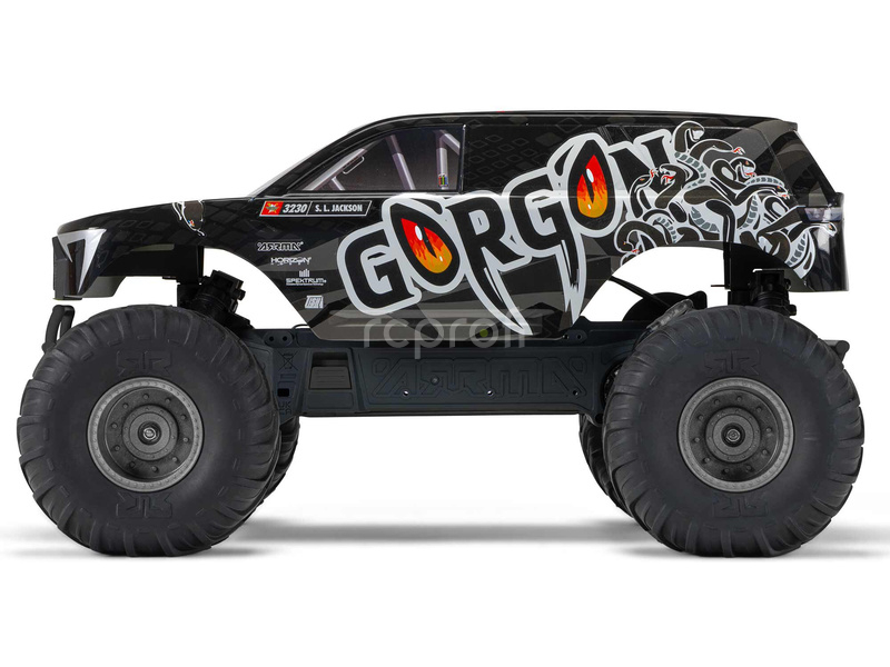 RC auto Arrma Gorgon 1:10 Kit Smart RTA, čirá