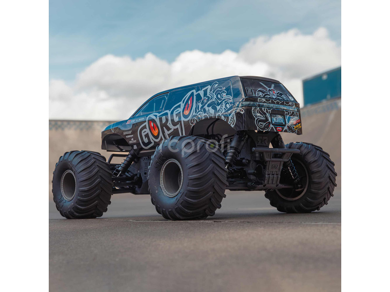 RC auto Arrma Gorgon 1:10 Kit Smart RTA, čirá