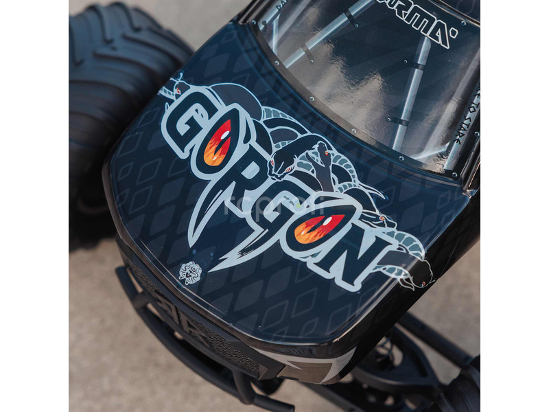RC auto Arrma Gorgon 1:10 Kit Smart RTA, čirá