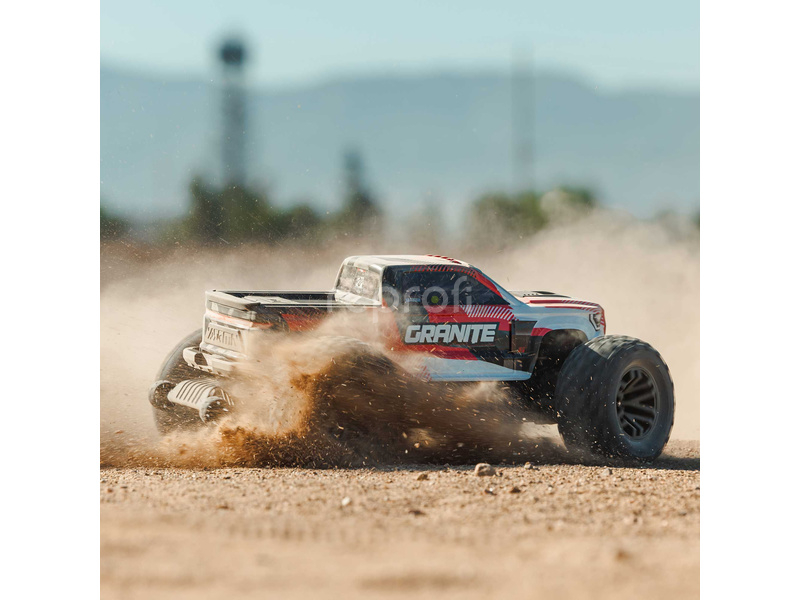 RC auto Arrma Granite 223S BLX 1:10 4WD RTR DSC, modrá
