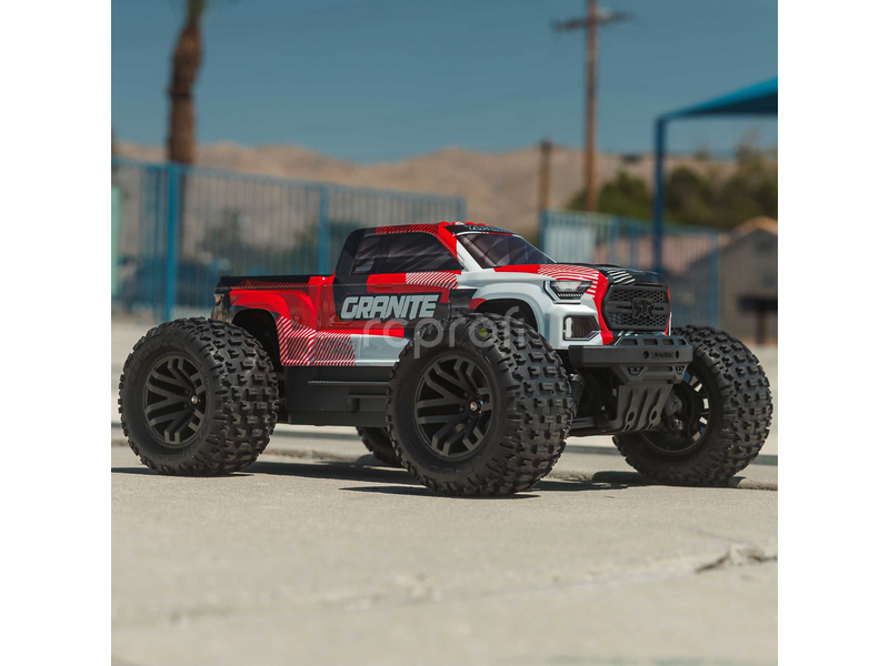 RC auto Arrma Granite 223S BLX 1:10 4WD RTR DSC, ocelová
