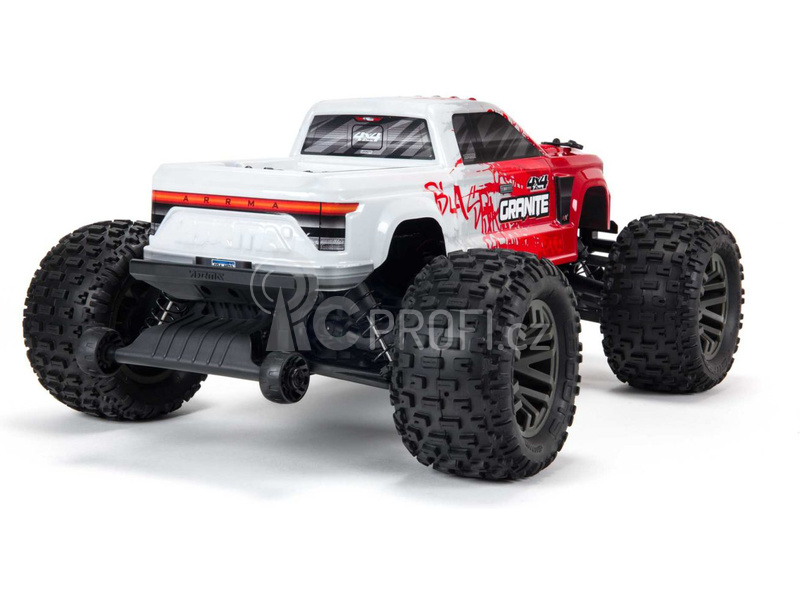 RC auto Arrma Granite 3S BLX 1:10 4WD RTR, červená