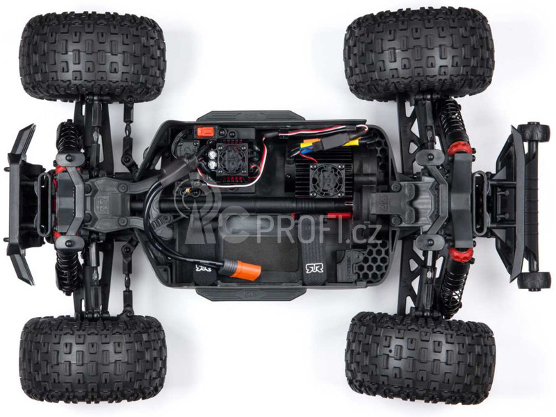 RC auto Arrma Granite 3S BLX 1:10 4WD RTR, červená