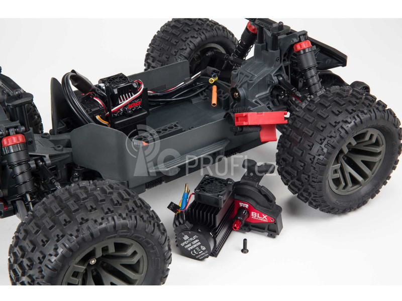 RC auto Arrma Granite 3S BLX 1:10 4WD RTR, červená