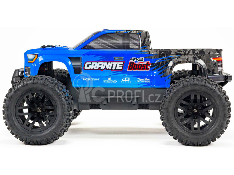 RC auto Arrma Granite 4x2 Boost Mega 1:10 RTR Basic, modrá