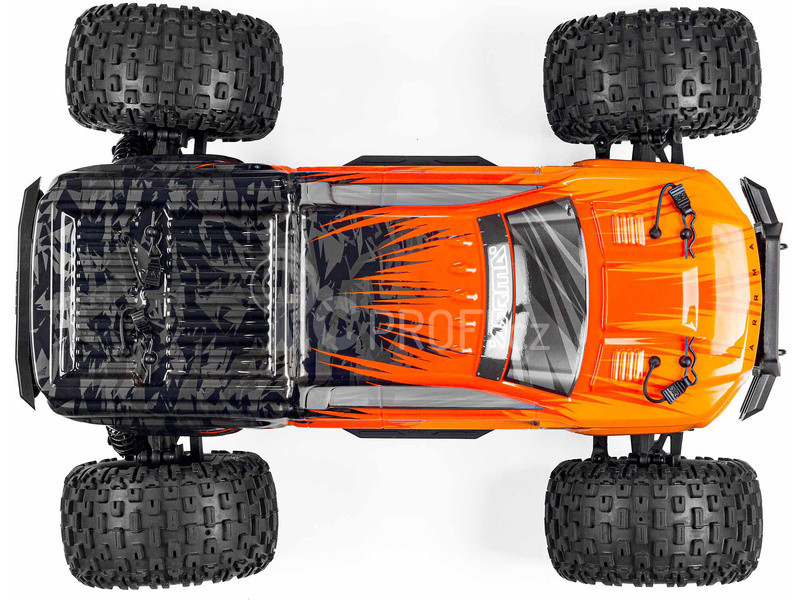 RC auto Arrma Granite 4x2 Boost Mega 1:10 RTR Basic, oranžová