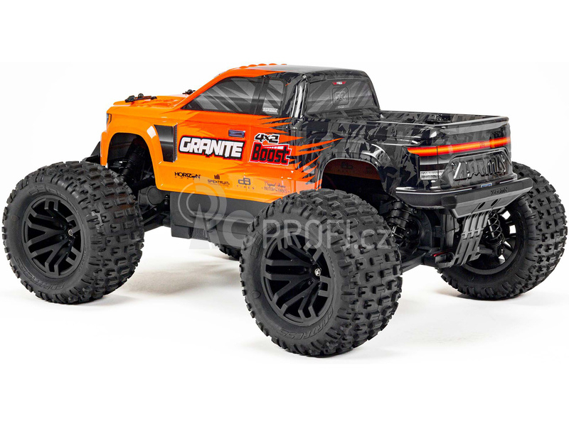 RC auto Arrma Granite 4x2 Boost Mega 1:10 RTR Basic, oranžová