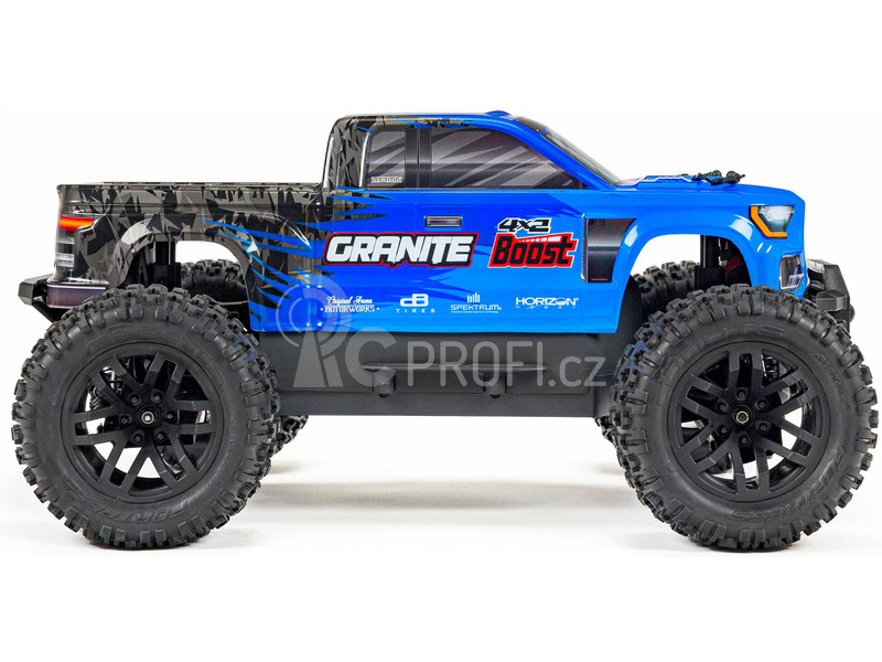 RC auto Arrma Granite 4x2 Boost Mega 1:10 RTR, modrá