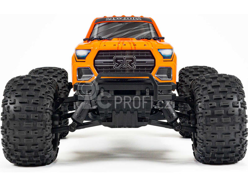 RC auto Arrma Granite 4x2 Boost Mega 1:10 RTR, oranžová