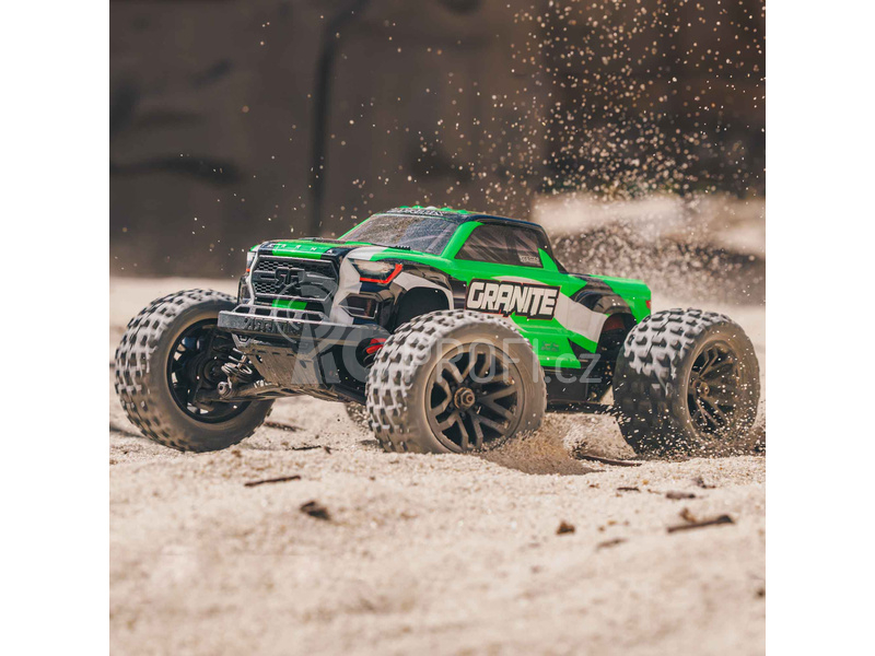 RC auto Arrma Granite Grom 1:18 4WD Smart RTR, červená