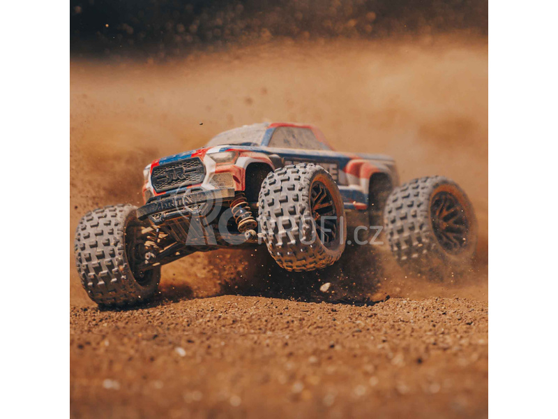 RC auto Arrma Granite Grom 1:18 4WD Smart RTR, modrá