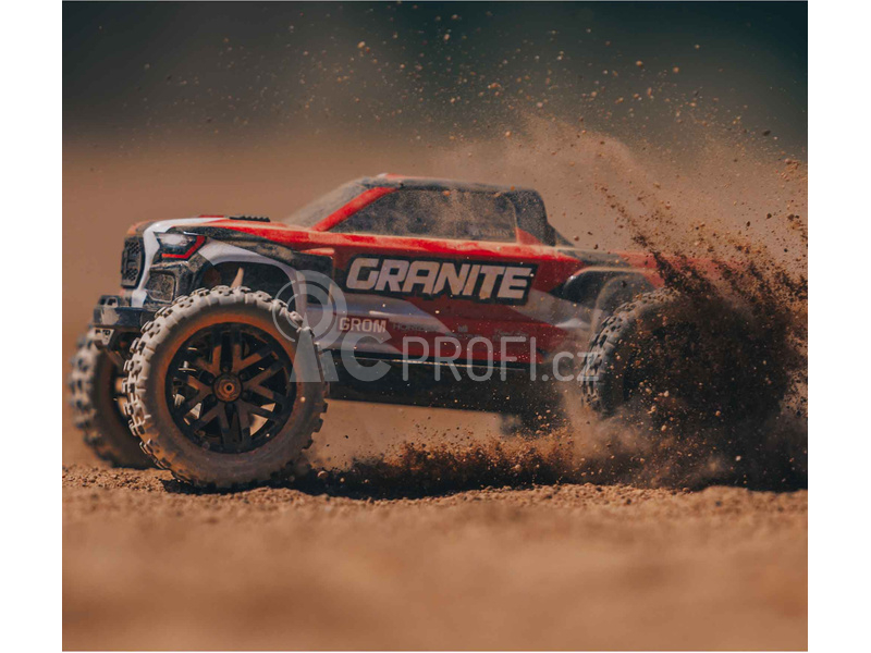 RC auto Arrma Granite Grom 1:18 4WD Smart RTR, modrá