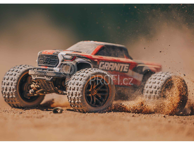 RC auto Arrma Granite Grom 1:18 4WD Smart RTR, modrá