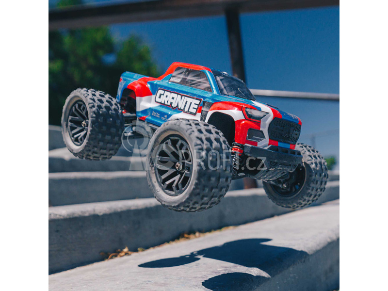 RC auto Arrma Granite Grom 1:18 4WD Smart RTR, modrá