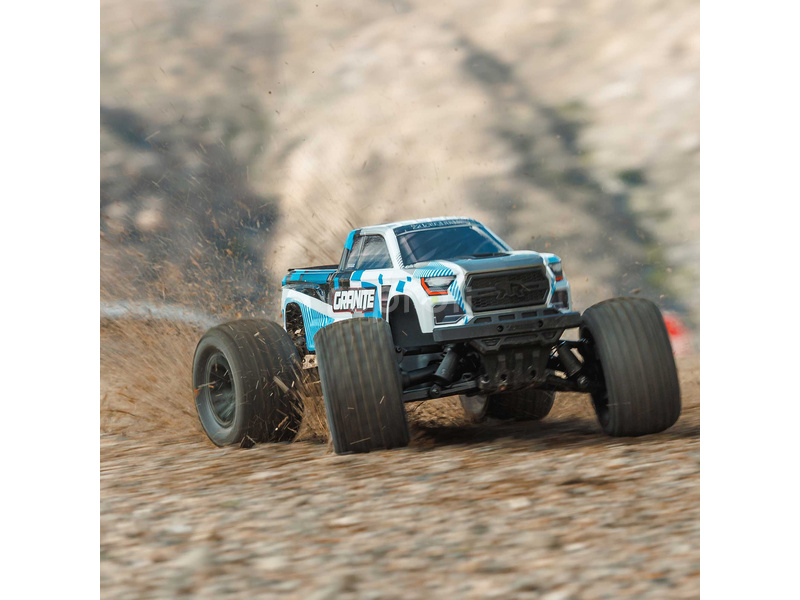 RC auto Arrma Granite Mega 665 1:10 4WD RTR, modrá