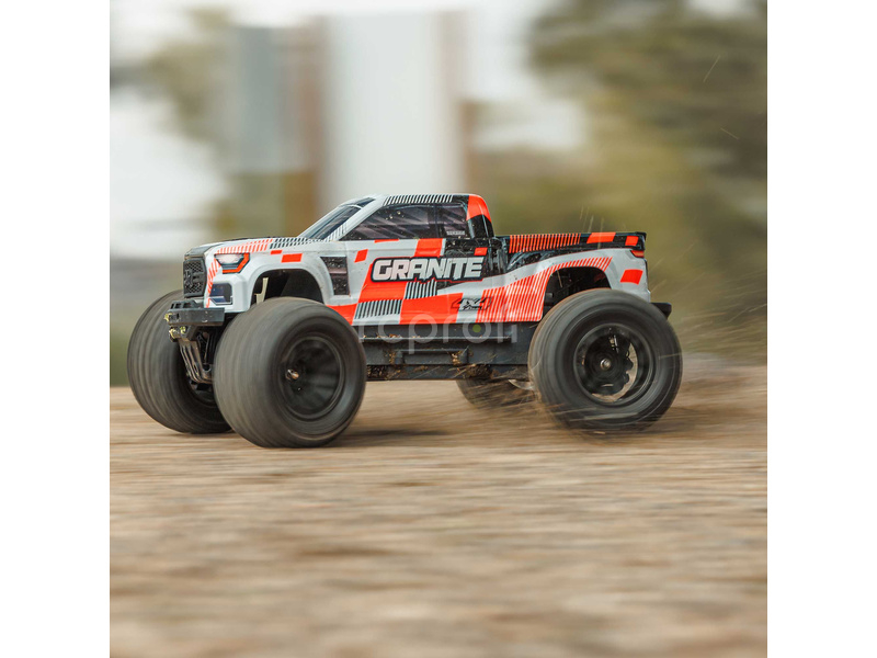RC auto Arrma Granite Mega 665 1:10 4WD RTR, modrá