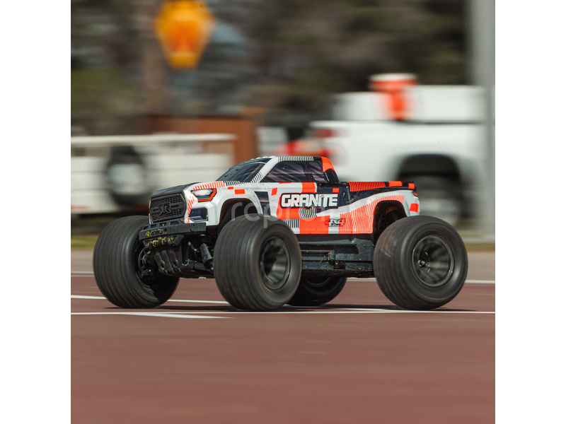 RC auto Arrma Granite Mega 665 1:10 4WD RTR, modrá