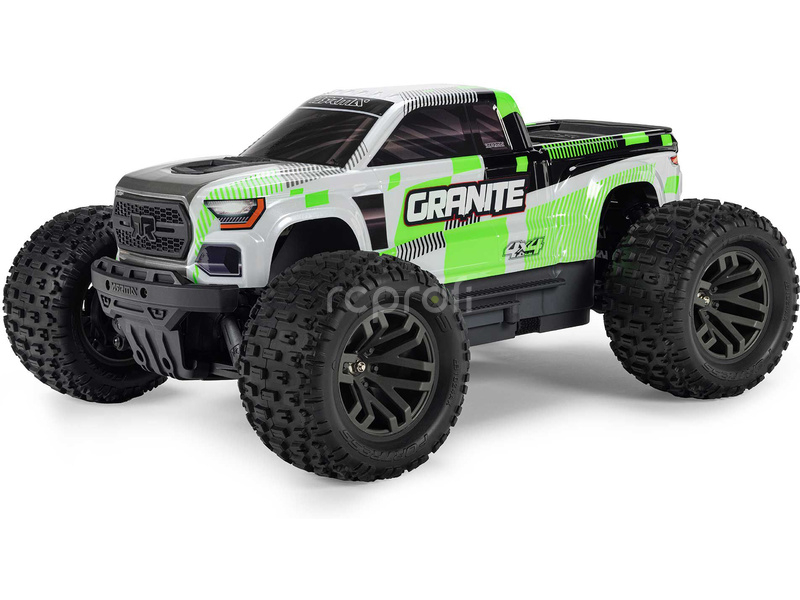 RC auto Arrma Granite Mega 665 1:10 4WD RTR, modrá
