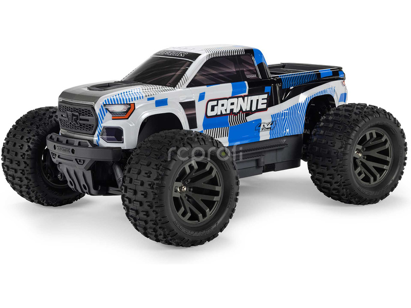 RC auto Arrma Granite Mega 665 1:10 4WD RTR, modrá