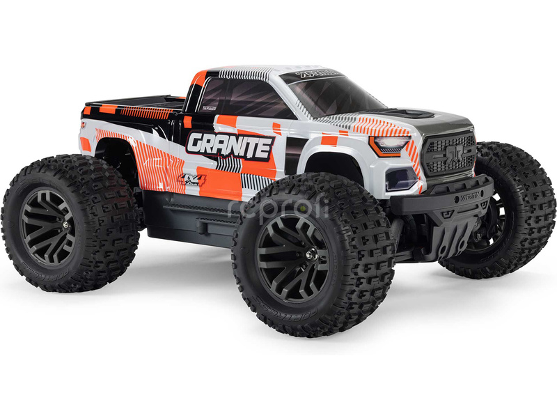 RC auto Arrma Granite Mega 665 1:10 4WD RTR, modrá