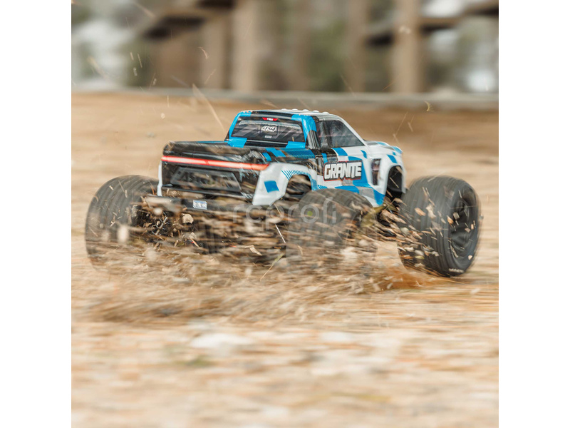 RC auto Arrma Granite Mega 665 1:10 4WD RTR, modrá