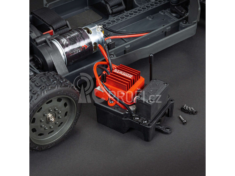 RC auto Arrma Infraction Mega 1:8 4WD RTR, červená