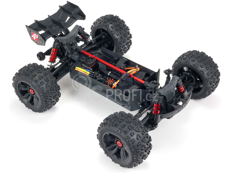 RC auto Arrma Kraton 4S V2 BLX 1:10 4WD RTR, černá