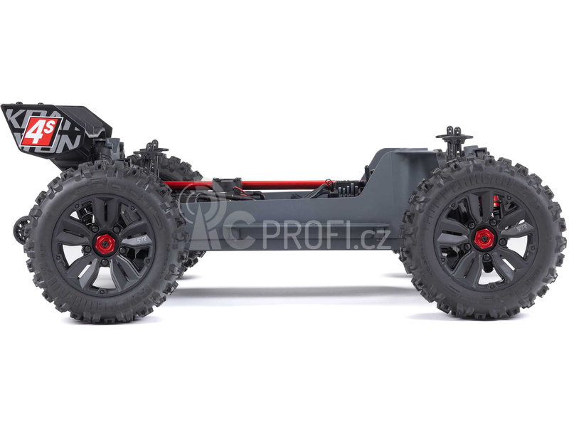 RC auto Arrma Kraton 4S V2 BLX 1:10 4WD RTR, červená