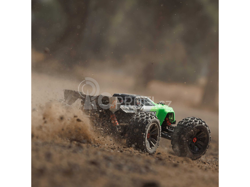 RC auto Arrma Kraton 4S V2 BLX 1:10 4WD RTR, červená