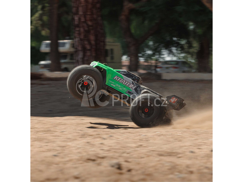 RC auto Arrma Kraton 4S V2 BLX 1:10 4WD RTR, červená