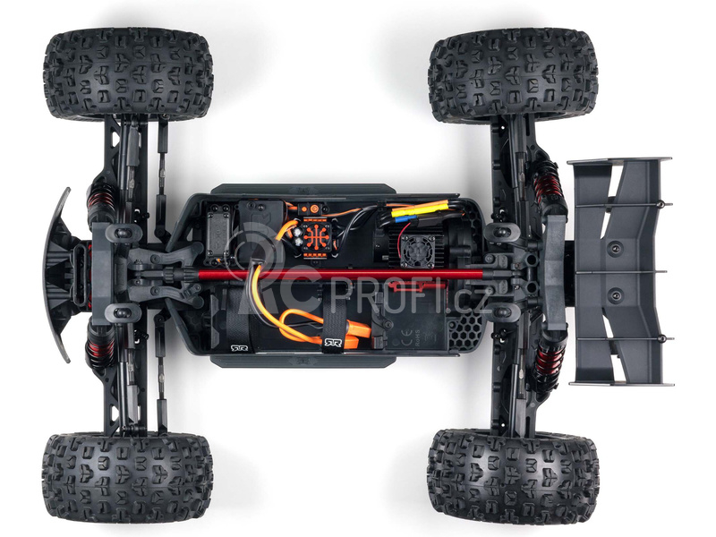 RC auto Arrma Kraton 4S V2 BLX 1:10 4WD RTR, tyrkysová