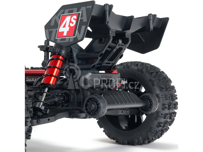 RC auto Arrma Kraton 4S V2 BLX 1:10 4WD RTR, tyrkysová