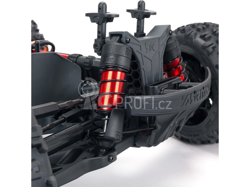 RC auto Arrma Kraton 4S V2 BLX 1:10 4WD RTR, tyrkysová