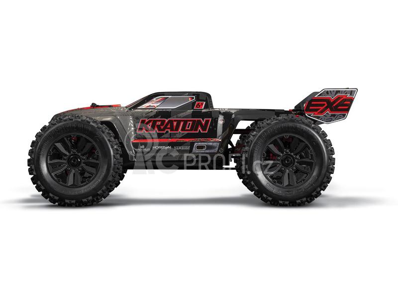 RC auto Arrma Kraton 6S BLX 1:8 4WD EXtreme Bash RTR, černá