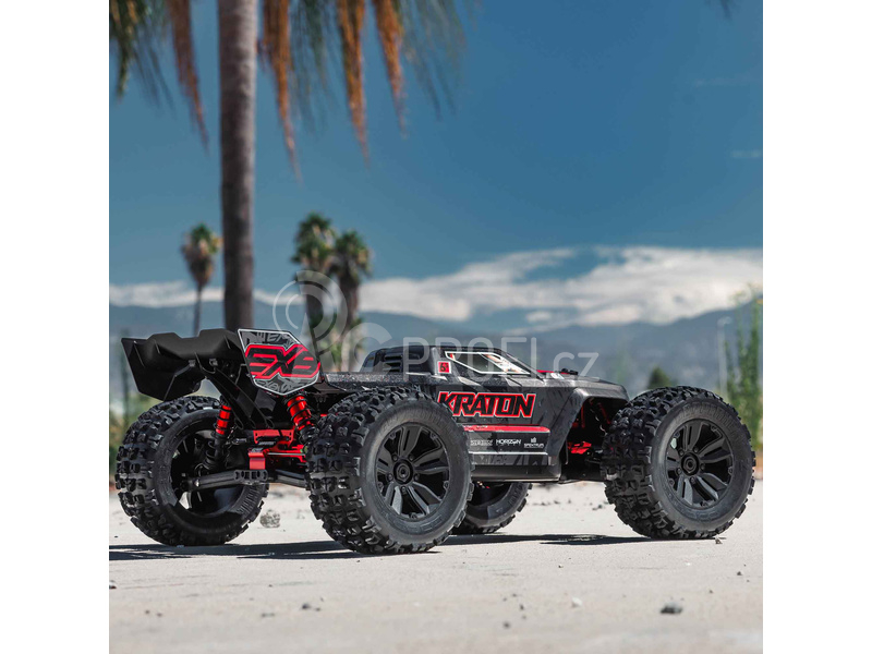 RC auto Arrma Kraton 6S BLX 1:8 4WD EXtreme Bash RTR, černá